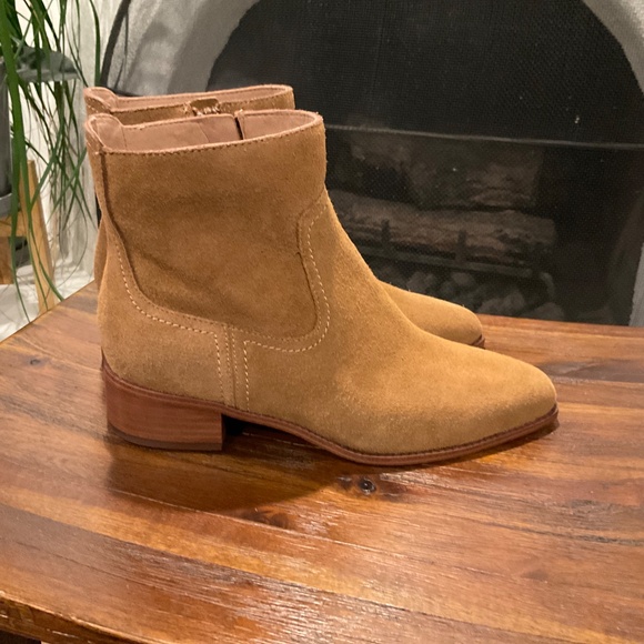 Cole Haan Light Brown Ankle Booties - Picture 3 of 9